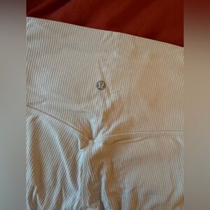 Lululemon Align 25’ High Rise Leggings Cream with Sparkly Tint